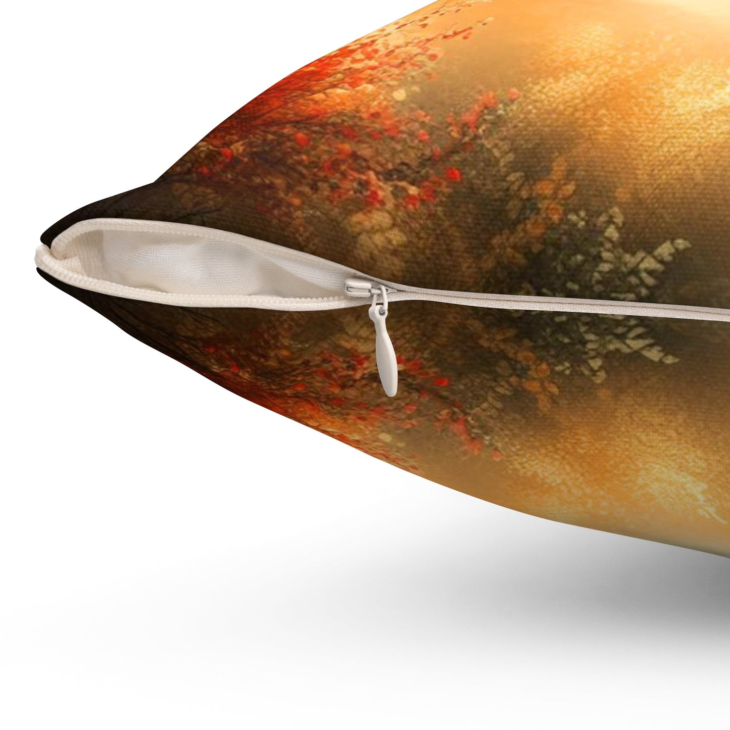 Coussin cosy "Brume Dorée" - eternelautomne