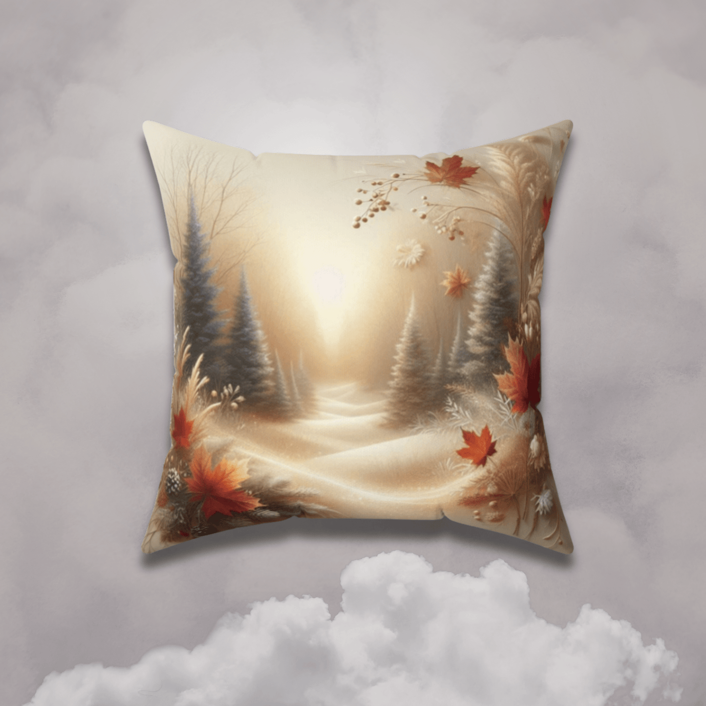 Coussin cosy "Esprit des forêts" - eternelautomne
