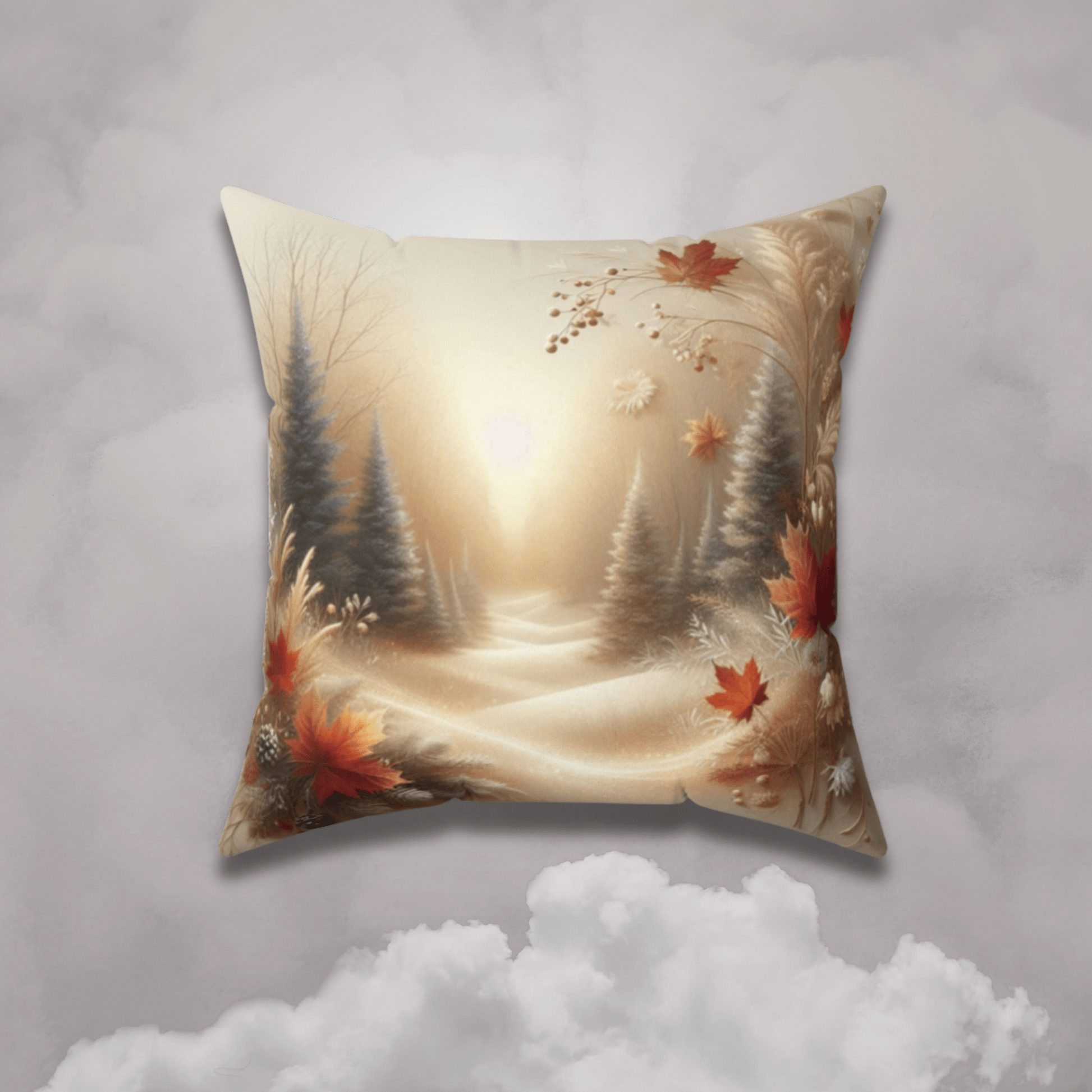 Coussin cosy "Esprit des forêts" - eternelautomne
