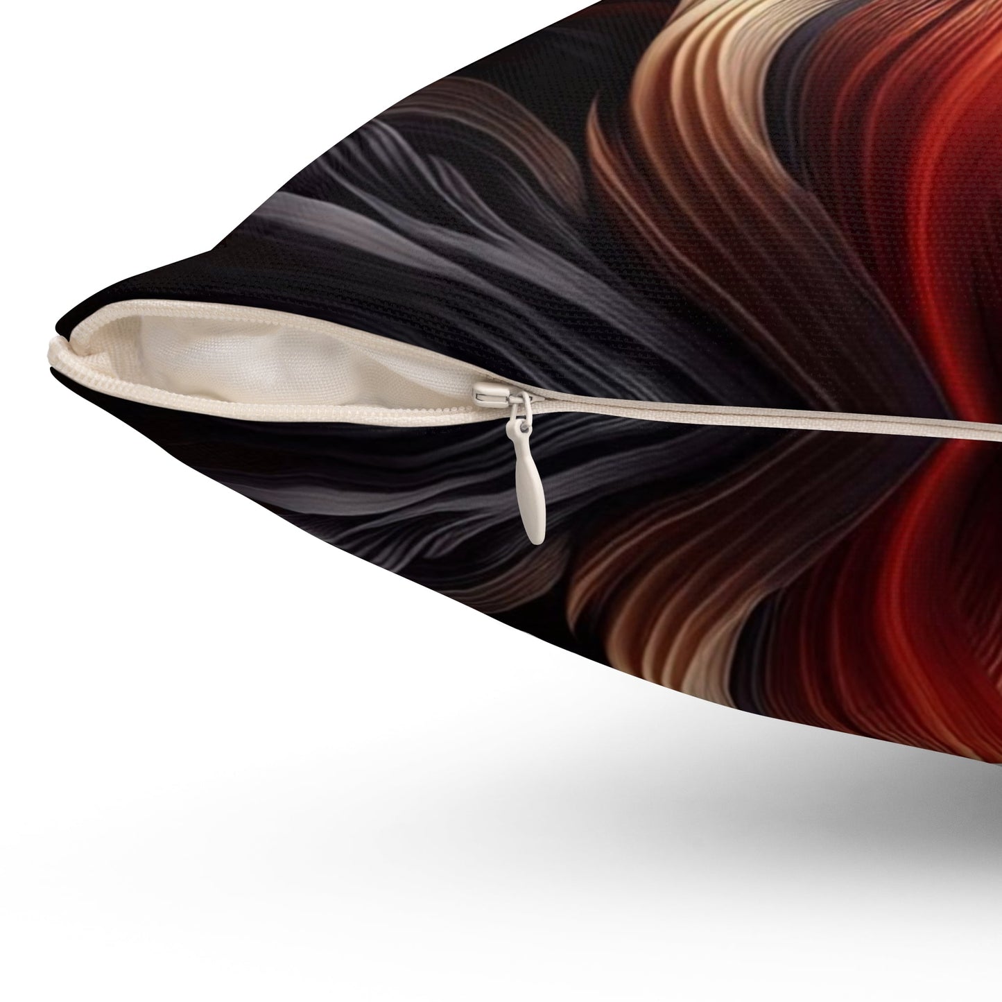 Coussin cosy "Flamme Automnale" - eternelautomne