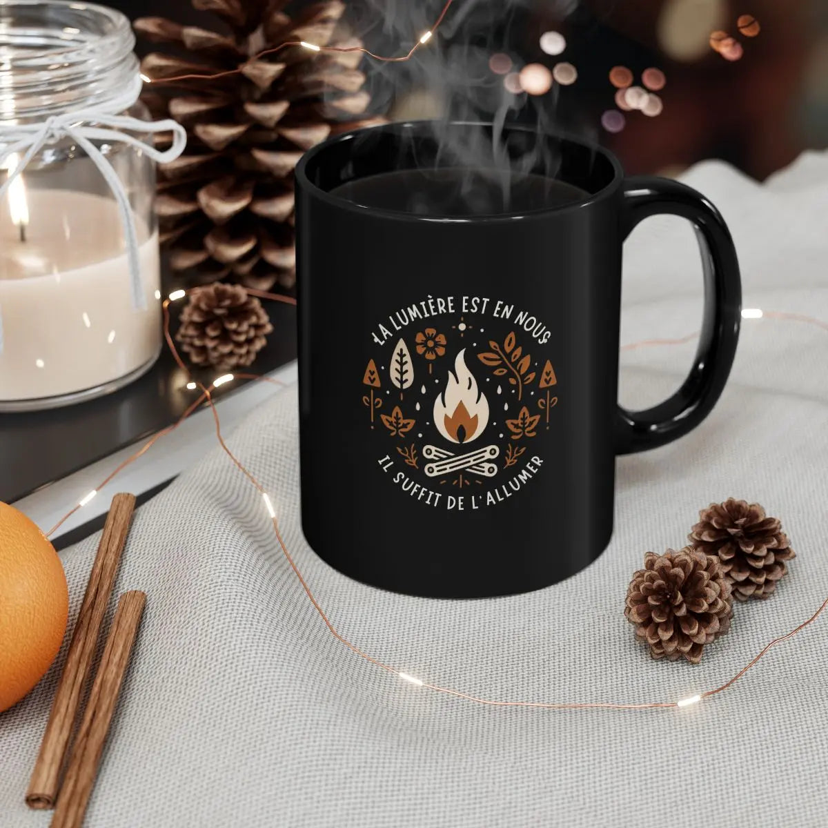 Mug "Flamme Intérieure" - eternelautomne